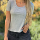 Chic & Comfortabele Ronde Hals T-shirt