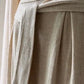 Beige Katoen-Linnen Broek - Belinda