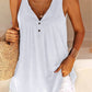 Emma - Zwart Katoenmix Tanktop & Cami