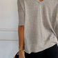 Chic V-hals Top: Stijl & Comfort