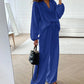 Chique Casual Set: Losse Top & Bootcut Broek