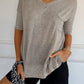 Chic V-hals Top: Stijl & Comfort