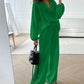 Chique Casual Set: Losse Top & Bootcut Broek