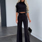 Lily - Chique Roze Tweedelige Set