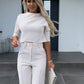 Lily - Chique Roze Tweedelige Set