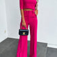 Lily - Chique Roze Tweedelige Set