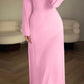 Windsess Maxi Jurk Elegant Paars - Katherina