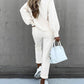 Chic Comfort Tracksuit: Ideaal voor Thuis & Buiten - Lente Must-Have!