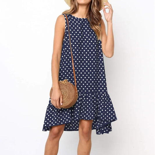 Wendelien - Zomerse Chiffon Jurk