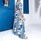 Brechtjy - Open Taille Maxi-jurk
