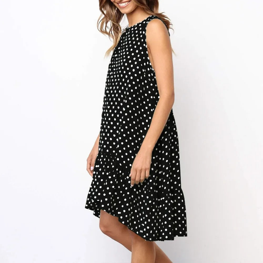 Wendelien - Zomerse Chiffon Jurk