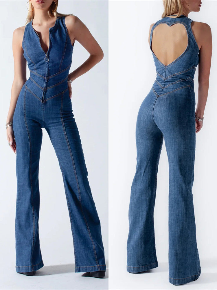 Guusje - Chique Denim Jumpsuit