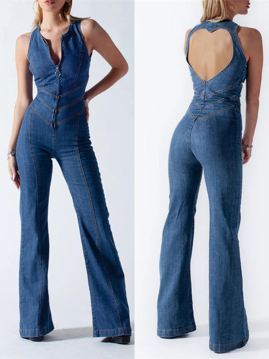 Guusje - Chique Denim Jumpsuit