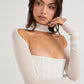 Tessa - Korset Midi Jurk