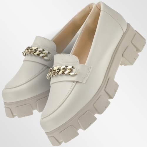 Chique Matte Oxford Tractor Loafer: Comfort & Stijl