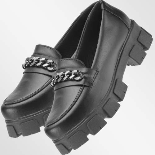 Chique Matte Oxford Tractor Loafer: Comfort & Stijl