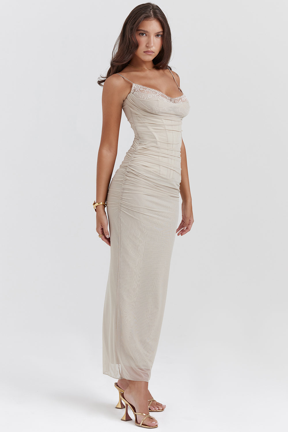 Coralie - Elegante Maxi Jurk