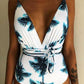 Catalina - Blauwe Rugloze Braziliaanse Monokini
