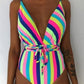 Catalina - Blauwe Rugloze Braziliaanse Monokini