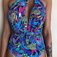 Catalina - Blauwe Rugloze Braziliaanse Monokini