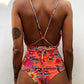Catalina - Blauwe Rugloze Braziliaanse Monokini