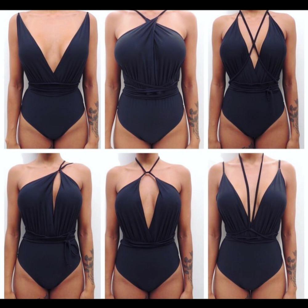 Catalina - Blauwe Rugloze Braziliaanse Monokini