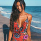Catalina - Blauwe Rugloze Braziliaanse Monokini