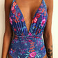 Catalina - Blauwe Rugloze Braziliaanse Monokini
