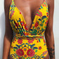Catalina - Blauwe Rugloze Braziliaanse Monokini