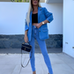 Chique Vintage Blauwe Denim Jacket – Tijdloze Stijl & Comfort