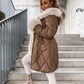 Chique Carly Parka: Moderne Elegantie Ontmoet Gezellige Warmte voor Herfst & Winter