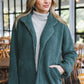 Gezellige Shawnee Groene Teddy Jas: Warmte & Stijl Ontketend