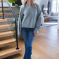 Ember Drop Shoulder Trui, IJsberg Groen