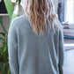 Ember Drop Shoulder Trui, IJsberg Groen