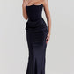 Nelia - Elegante Strapless Jurk