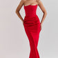 Nelia - Elegante Strapless Jurk