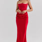 Nelia - Elegante Strapless Jurk