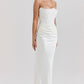 Nelia - Elegante Strapless Jurk