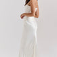Nelia - Elegante Strapless Jurk