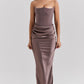 Nelia - Elegante Strapless Jurk