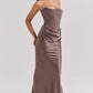 Nelia - Elegante Strapless Jurk