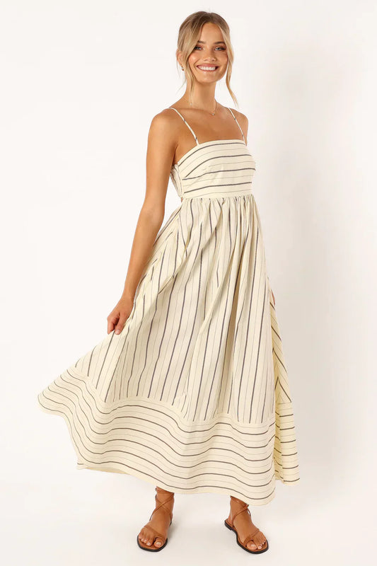 Nouta - Gestreepte Maxi Jurk