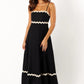 Puck - Mouwloze Maxi Jurk