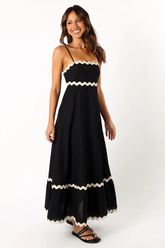 Puck - Mouwloze Maxi Jurk