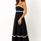Puck - Mouwloze Maxi Jurk