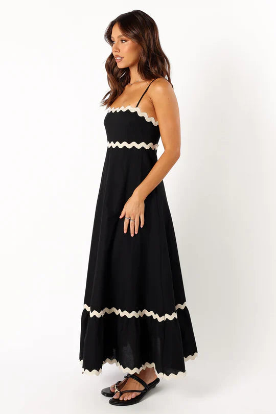 Puck - Mouwloze Maxi Jurk