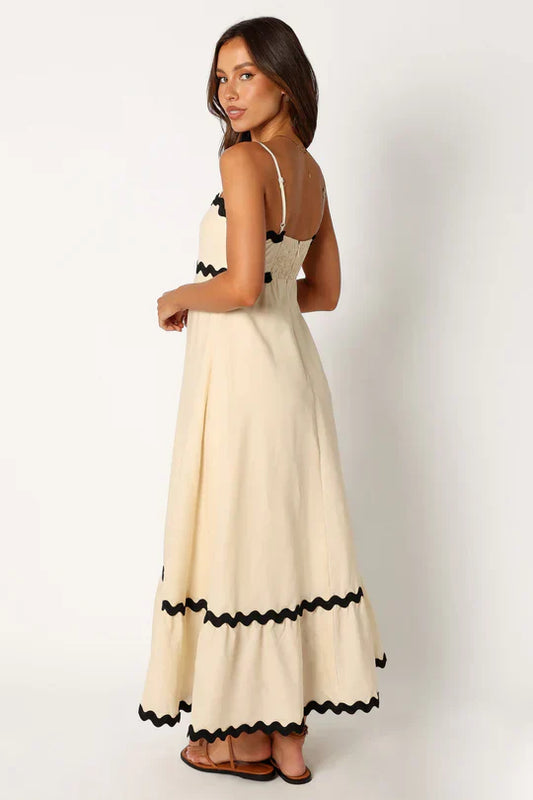 Puck - Mouwloze Maxi Jurk