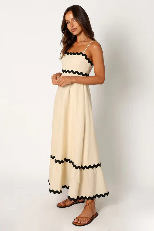 Puck - Mouwloze Maxi Jurk