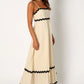 Puck - Mouwloze Maxi Jurk
