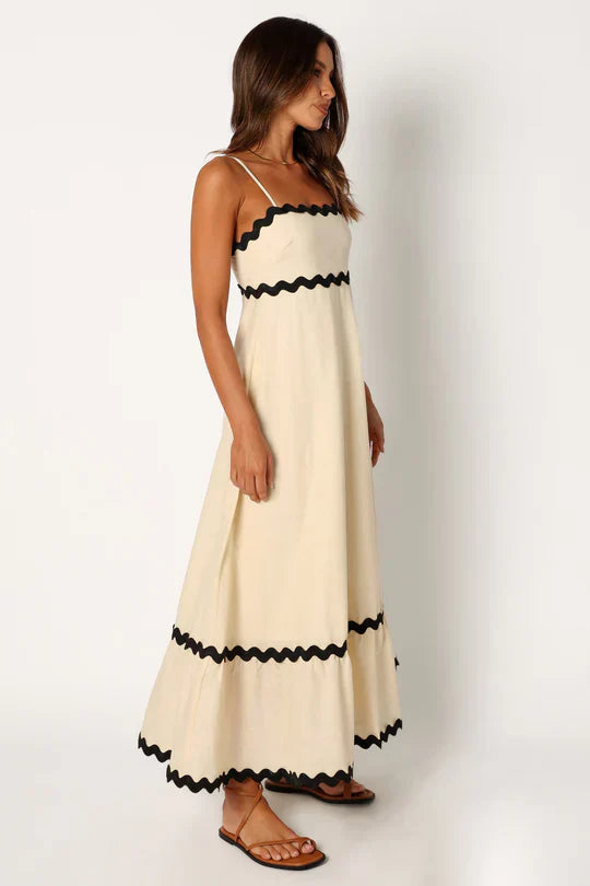 Puck - Mouwloze Maxi Jurk